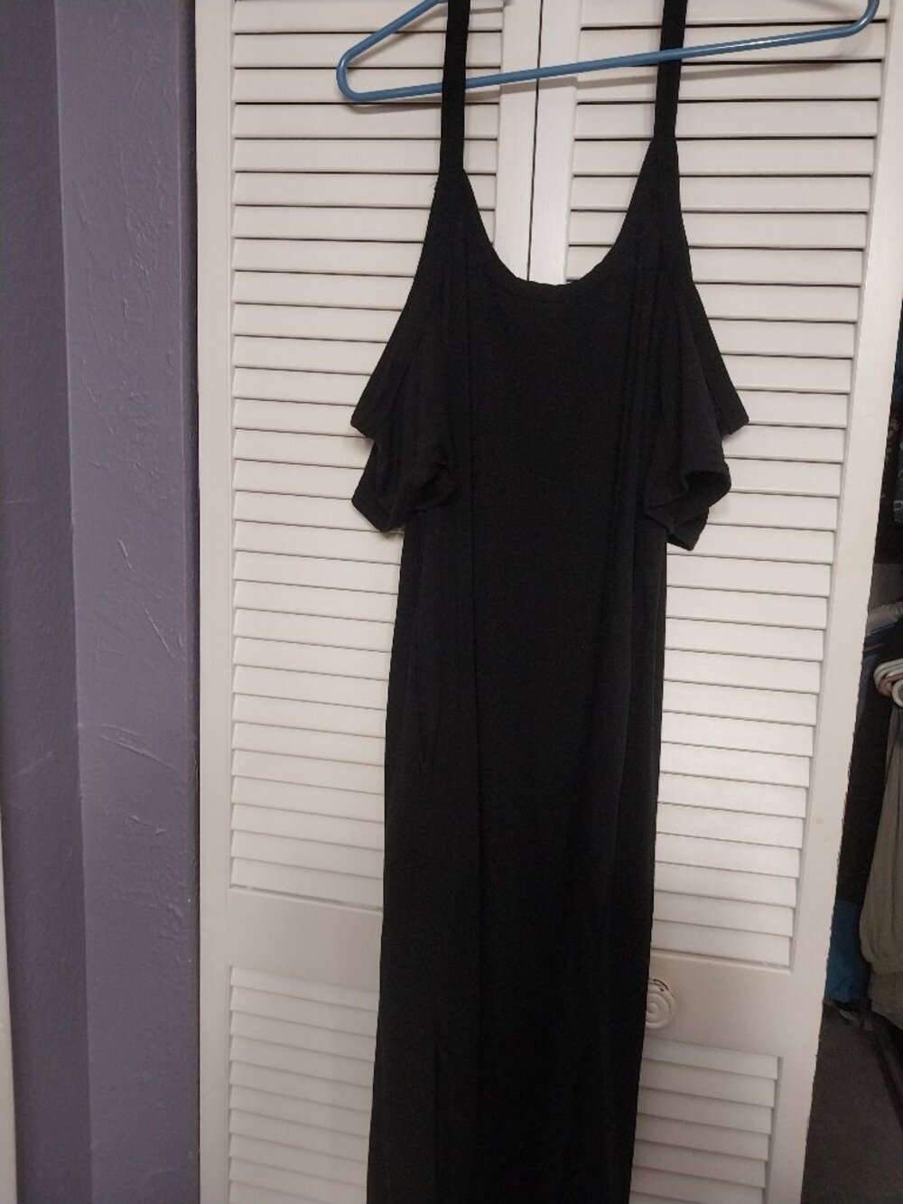 ZANZEA Black knit long dress